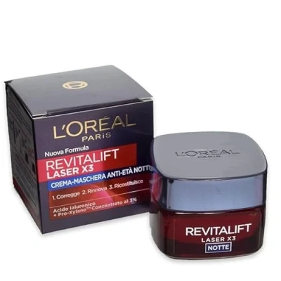 Afbeelding van L’Oréal Paris Revitalift Laser X3 nachtcrème Gezicht 50 ml