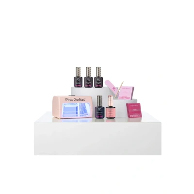 Afbeelding van Pink Gellac Gellak Starterspakket Peel off Gel Nagellak Set inclusief LED lamp Voor Gelnagels 5 stuks