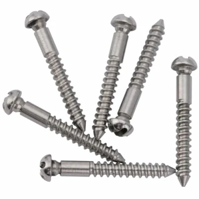 Afbeelding van Musiclily Ultra 30X3,5mm Roestvrij Staal Gitaar Tremolo Brug Montage Schroeven voor PRS Elektrische Gitaar, Originele Kleur (6 stuks)