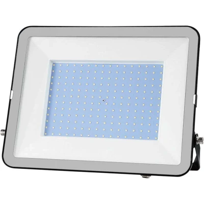 Afbeelding van V TAC VT 44200 B Zwarte LED Schijnwerper Samsung IP65 200W 17540 Lumen 4000K 5 Jaar