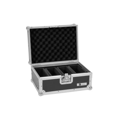Afbeelding van Roadinger Flightcase EC 4AC 4x AKKU Flat Light Series