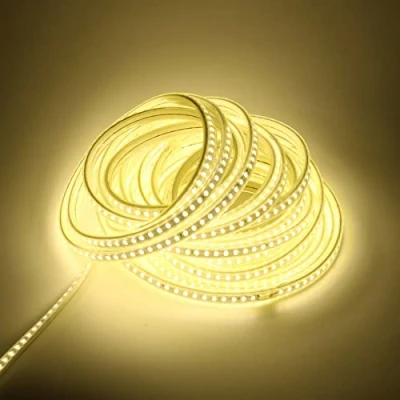 Afbeelding van 220V LED Strips Licht 10M Wit 4000K IP67 Waterdicht met EU Stekker, 5730 Flexibel Strip (Wit, 10)