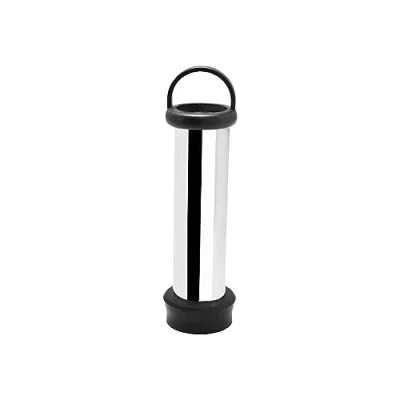 Afbeelding van tecuro Staande buis 1 1/2 inch x 200 mm voor doucheafvoer, gootsteen, gootsteen messing verchroomd 906200