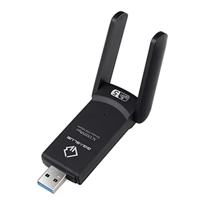 Afbeelding van GigaBlue Ultra 1200 Mbps W LAN 2.4 &amp; 5 GHz USB 3.0 WiFi Dual Band Adapter 2,4 2 x dBi High Speed 802.11ac Wireless Netwerk ontvanger voor Windows/Mac OS/Linux