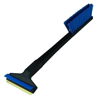 Afbeelding van A056 Murska IJskrabber voor de auto, met bezem, 420 mm, messing mes, schraper, sneeuwborstel, lange sneeuwveger, veger, originele Finland, topkwaliteit, kleur willekeurig