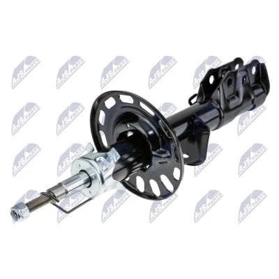 Afbeelding van NTY A HD 009 Schokdemper Vooras links Gasdruk Dubbelpijp Veerpoot HONDA: Jazz Hatchback (GD, GE3, GE2) 1.2 i DSI, 1.3 iDSi 2002 2008
