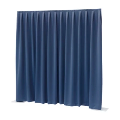 Afbeelding van Wentex P&amp;D curtain Dimout Pleated, 300(w) x 300(h)cm 260 Gram/M2, Blue