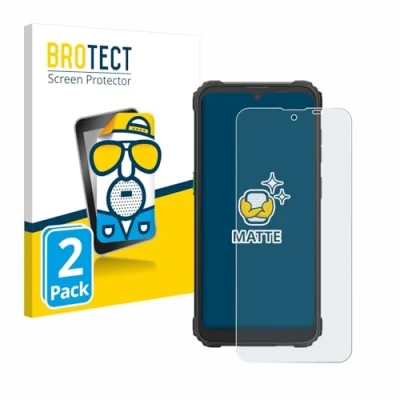 Afbeelding van BROTECT (2 Stuks) Antireflecterende Beschermfolie voor Blackview BV5300 Plus Anti Glare Screen Protector, Mat, Ontspiegelend