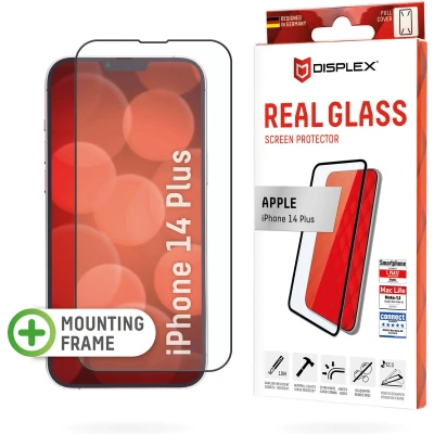 Afbeelding van Screenprotector Apple iPhone 14 Plus: Displex Real Glass FC