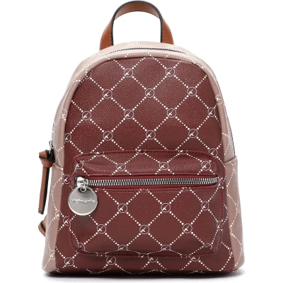Afbeelding van Tamaris Rugzak Anastasia Kombi Small Backpack Wine Rood Veelkleurig