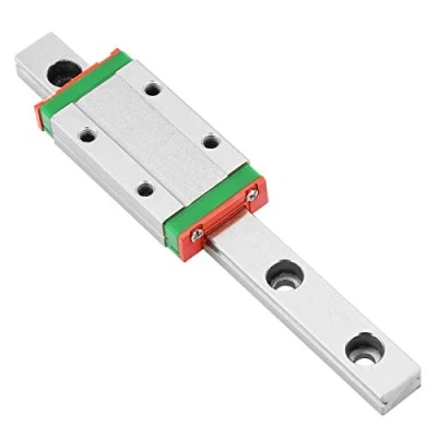 Afbeelding van lineaire geleiderail, 100 mm MGN9H Miniatuur geleiderail 9 breedte + schuifblok