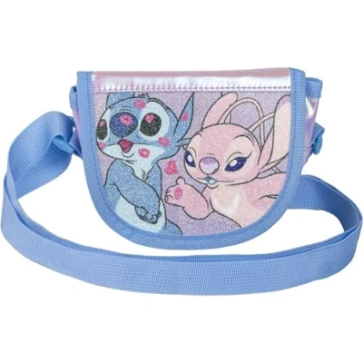 Afbeelding van Handtas Stitch Paars 15 x 12 4 cm