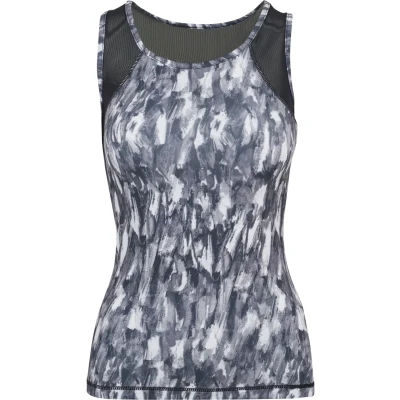 Afbeelding van Urban Classics Active Graphic Top, Dames, Maat: Medium, Grey