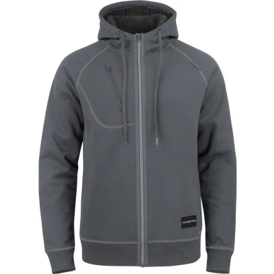 Afbeelding van ProJob 2130 HOODIE MET TEDDYVOERING 642130 Grijs XL