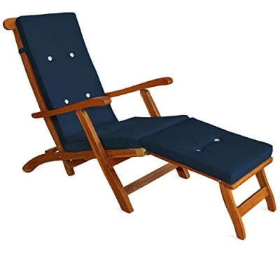 Afbeelding van Ligbedkussen Blauw 173x43x6cm