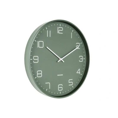Afbeelding van Karlsson Wandklok Lofty Groen Ø40cm