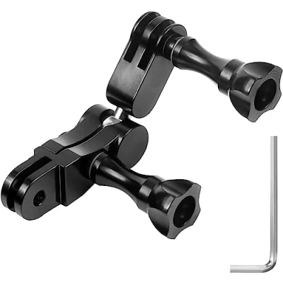 Afbeelding van FAEFTY kogelgewricht mount voor Gopro, aluminium 360 draaibare arm met sleutel GoPro Hero 11, 10, 9, 8, 7, 6, 5, 4, Sjcam, Yicam en andere actiecamera&#039;s