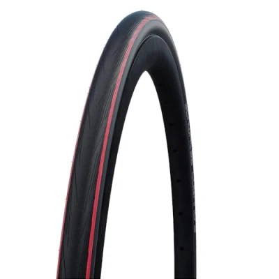 Afbeelding van Schwalbe Buitenband Lugano II draad 28 x 1.00 (25 622) zwart/rood