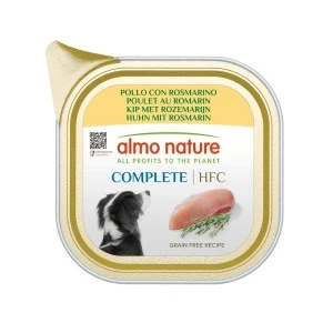 Afbeelding van Almo Nature HFC Alu Hondenvoer Kip &amp; Rosemarijn 150 gr