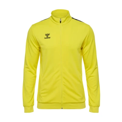 Afbeelding van Hummel Authentic PL ZIP Trainingsvest, Heren, Maat: XXL, Blazing yellow