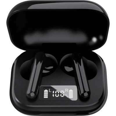 Afbeelding van Denver TWE 38BLACK hoofdtelefoon/headset In ear Bluetooth Zwart
