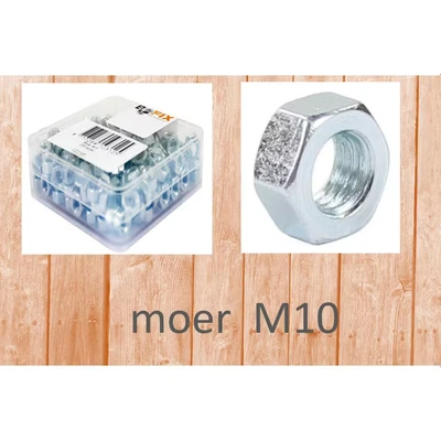 Afbeelding van Bofix Moer M10 per 50 stuks