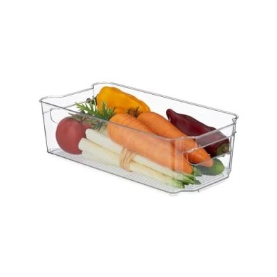 Afbeelding van Relaxdays koelkast organizer transparant accessoire fruit ijskast