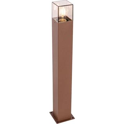 Afbeelding van QAZQA Industriële staande buitenlamp roestbruin 70 cm IP44 Denmark