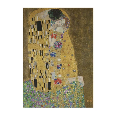 Afbeelding van Art for the Home Canvas De Kus 100x70cm