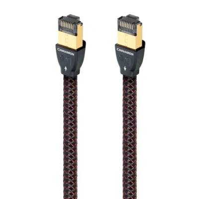 Afbeelding van Audioquest Cinnamon RJ/E Netwerkkabel CAT 7 Ethernetkabel 3m