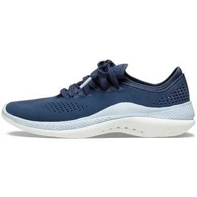 Afbeelding van Crocs Literide 360 Pacer Sneaker voor heren, Navy Blauw Grijs, 42/43 EU