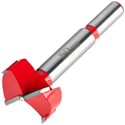 Afbeelding van SOTECH Precisie Forstner Boor Ø 35 mm x 90 ONDERDEEL voor boormal BSK T45/52 en BS T45/T48/T52 Pottenboor met centreerpunt