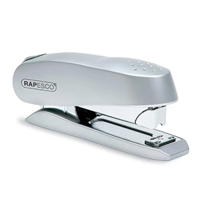 Afbeelding van Rapesco 0736 Luna Nietmachine met Voorlaadsysteem, 50 Vel Nietcapaciteit, Zilver