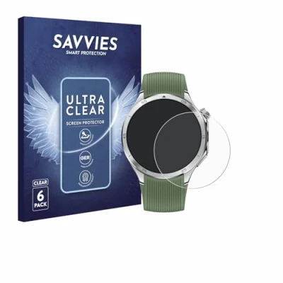 Afbeelding van Savvies Screenprotector voor OnePlus Watch 3 Folie Beschermfolie transparant (6 Stuks)