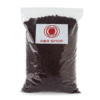 Afbeelding van R&amp;R SHOP Vulkanische Lapillus, 100% natuurlijke PH neutraal, ideaal voor ontkieming, beluchting en verbetering van de plantengroei 1L (0 8 mm)
