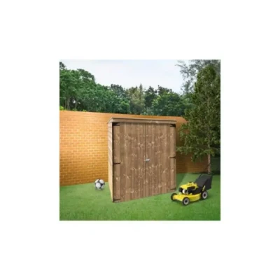 Afbeelding van Solid Berging Modern Hout 1,65m² 90x183cm