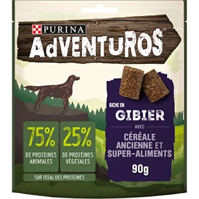 Afbeelding van Adventuros Venision Hondensnacks Hert 90 g