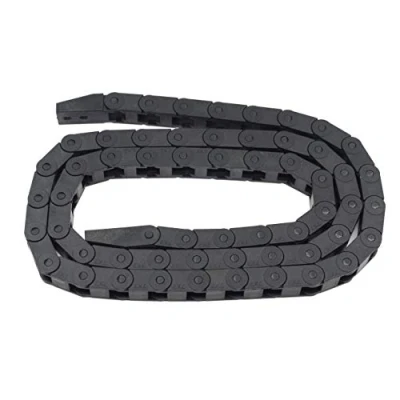 Afbeelding van Befenybay R18 Interne maat 7X7mm 1Meter Lengte Zwart Plastic Flexibele Drag Chain Kabel Draad Carrier Gesloten Type voor 3D printer en CNC machines (7mmX7mm Sluiten)