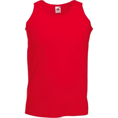 Afbeelding van Fruit Of The Loom Heren Atletisch Mouwloos Hemd / Tanktop (Rood)