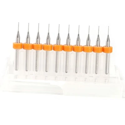 Afbeelding van PCB borenset, 10 delige printplaat Carbide Micro Drill Bits Tool Set Voor CNC SMT(0.4mm)