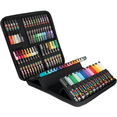Afbeelding van Posca paintmarker in luxe koffer, 60 stuks, assorti