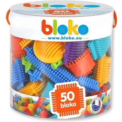 Afbeelding van Boti Bloko Nopper Bouwblokken Klassiek, 50dlg.