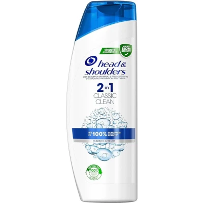 Afbeelding van Head &amp; Shoulders Anti Schuppen Shampoo + Conditioner Classic Clean 2in1 400 ml