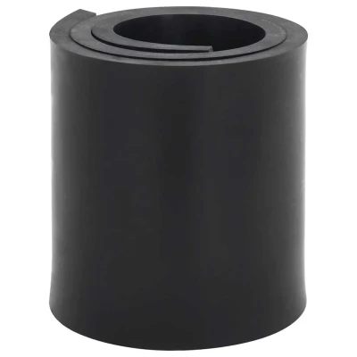 Afbeelding van Rubberen rand voor sneeuwploeg 80x15x1 cm zwart