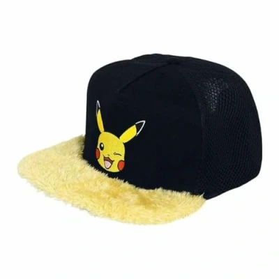 Afbeelding van Pokémon Trucker pet Pikachu Wink Zwart/Geel