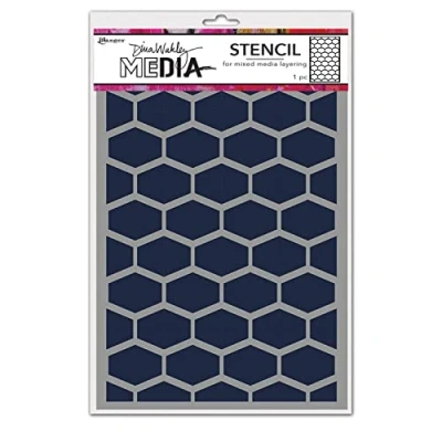 Afbeelding van Ranger Dina Wakley Media Stencils Lattice MDS77688 (09 21)