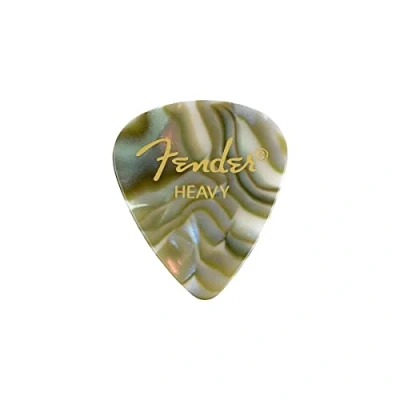 Afbeelding van Fender Premium Celluloid 351 Shape Picks, Zwaar, Abalone, 12 Pack