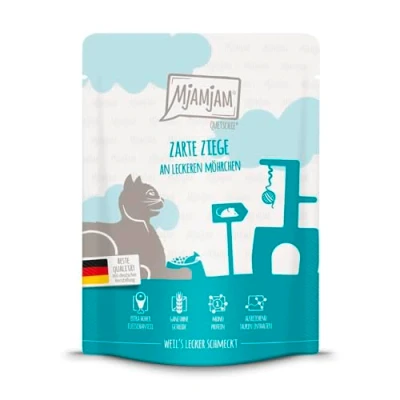 Afbeelding van MjAMjAM Squeeze 6 x 300 g of 24 Geit (6 g)