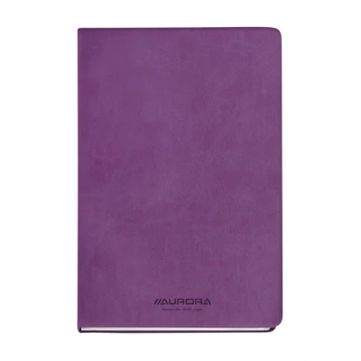 Afbeelding van Notitieboek Aurora Capri A5 192blz lijn 80gr violet