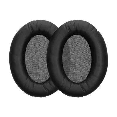 Afbeelding van kwmobile 2x oorkussens compatibel met Sennheiser HD280 Pro Earpads voor koptelefoon Kunstleer en schuim in zwart